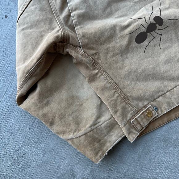 Vintage Y2K Carhartt brown Detroit work wear jacket - Picture 7 of 8